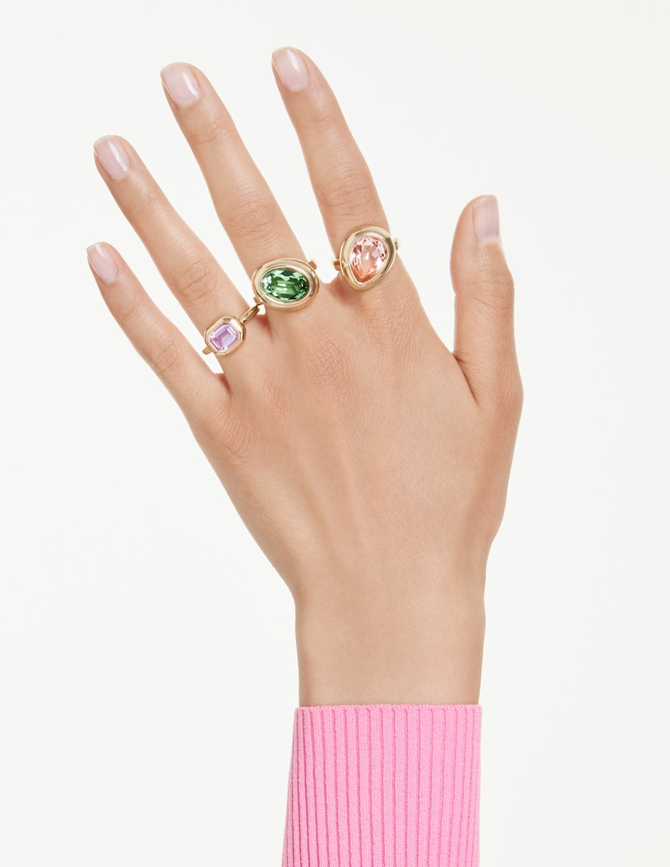 Set anillo circular Gema brillante 6