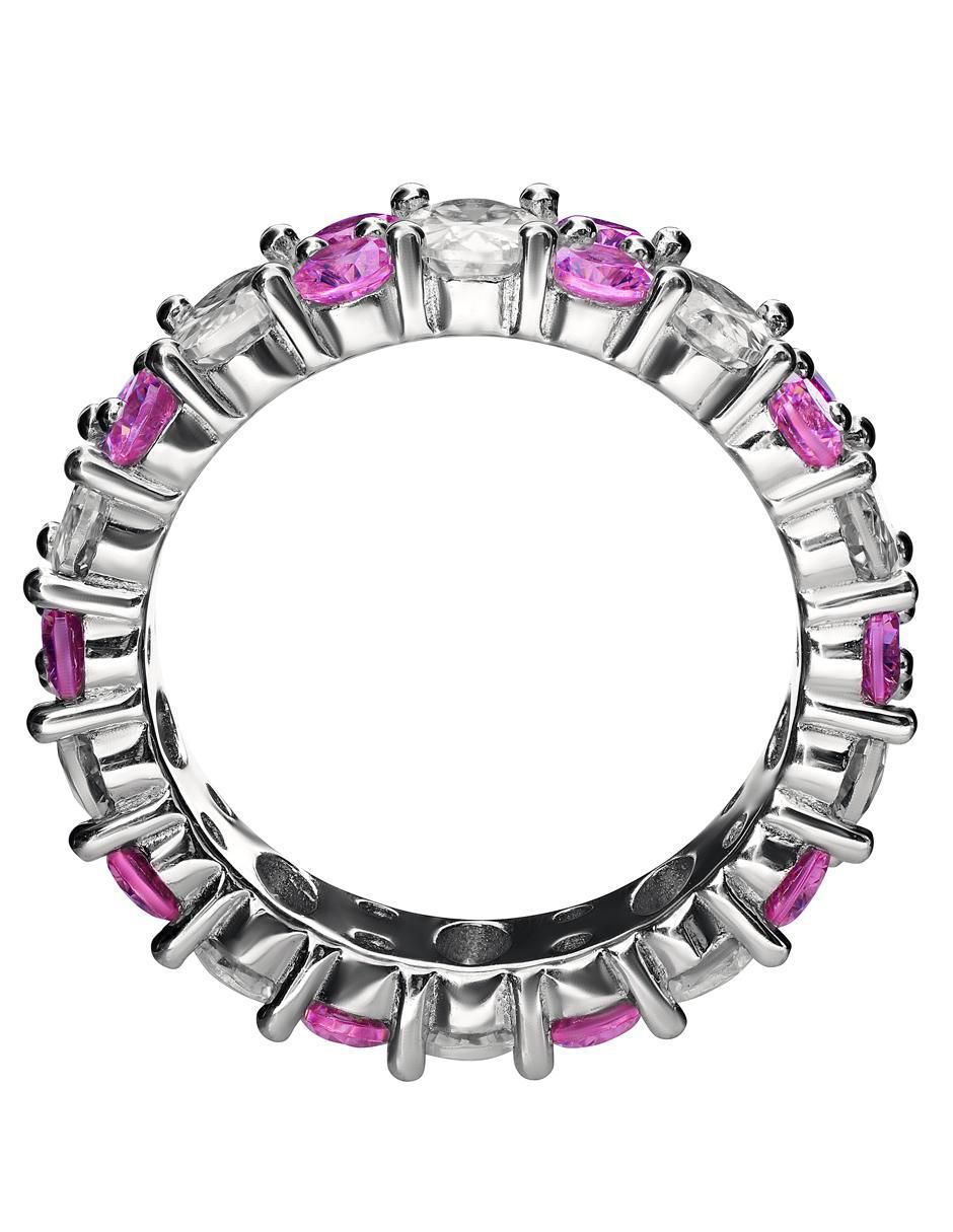 Anillo Gladkova Joyería P 925 de plata zirconia acabado pavé