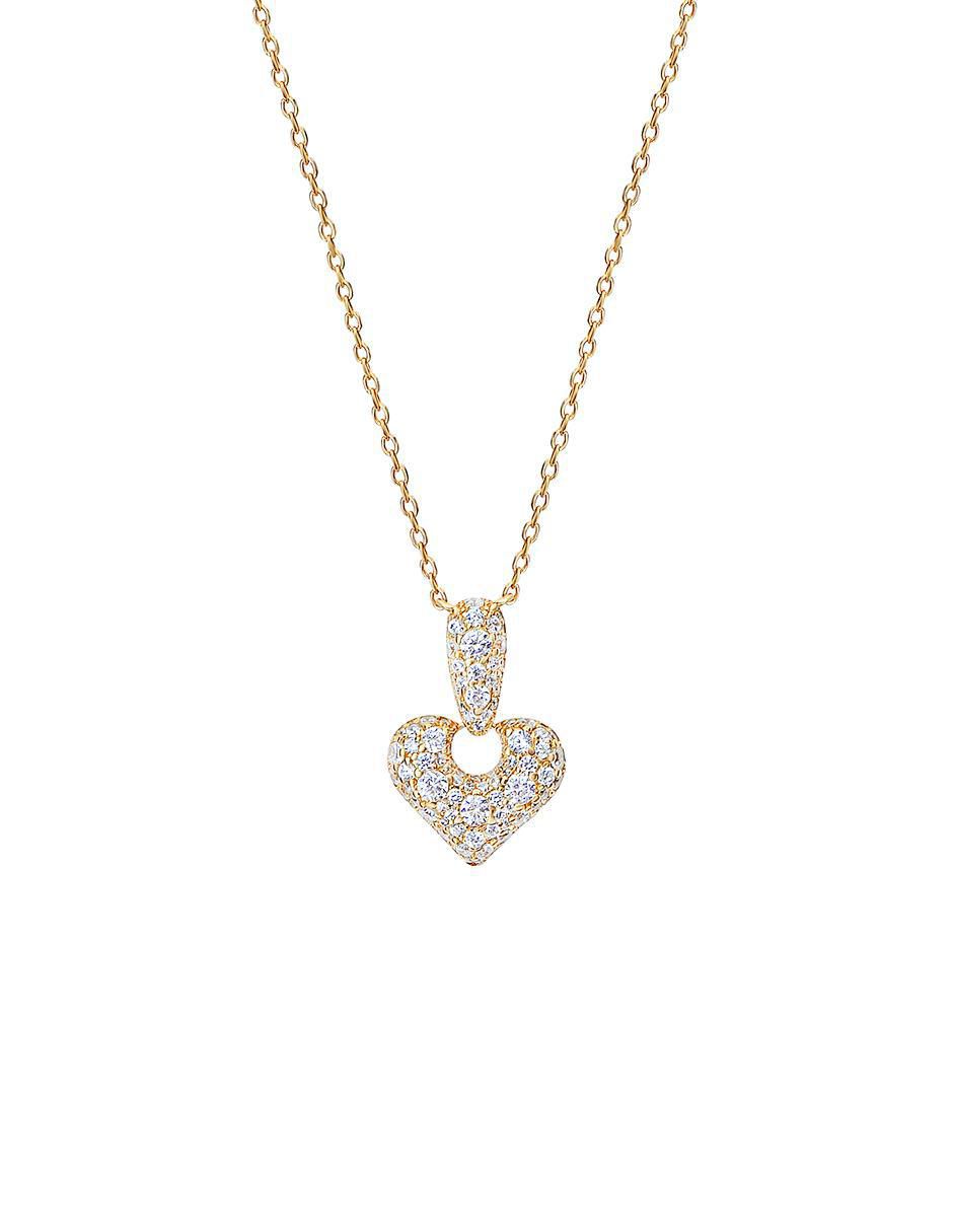 Collar de corazón de plata P 925 Collar de corazón de plata P 925