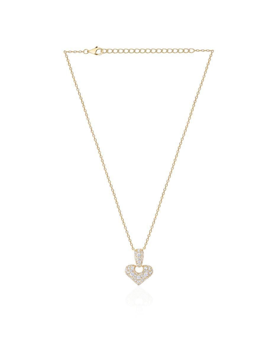 Collar corazón de plata P 925 2