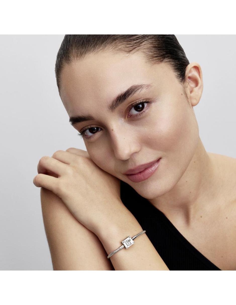 Brazalete de plata P 925 Disney acabado baño de oro 2