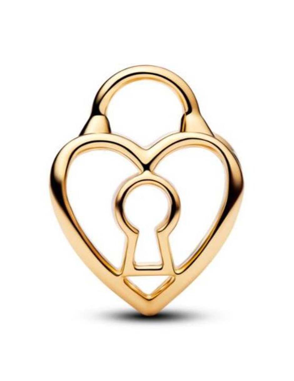 Charm de corazón Moments de plata P 925