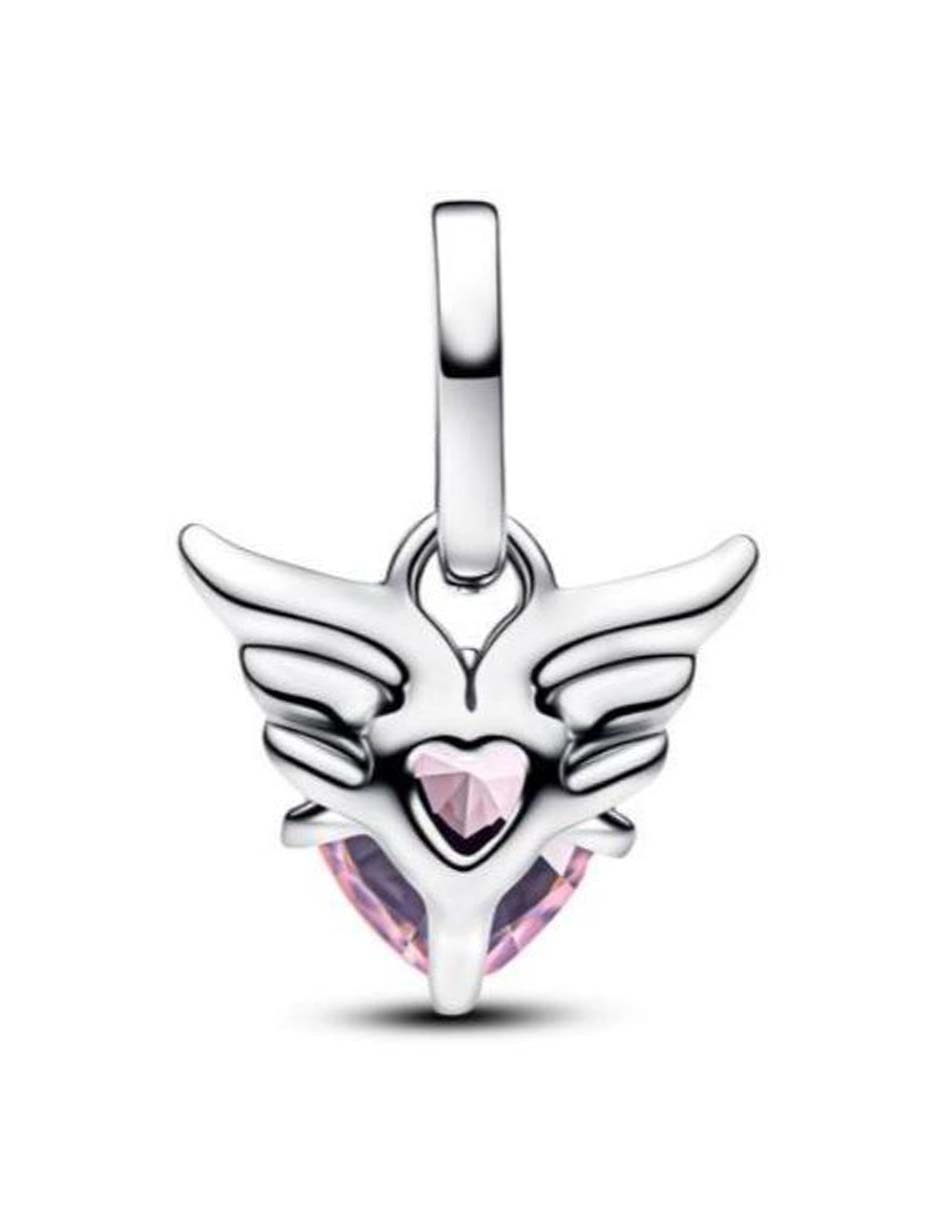 Charm de corazón Pandora ME de plata P 925 cristal