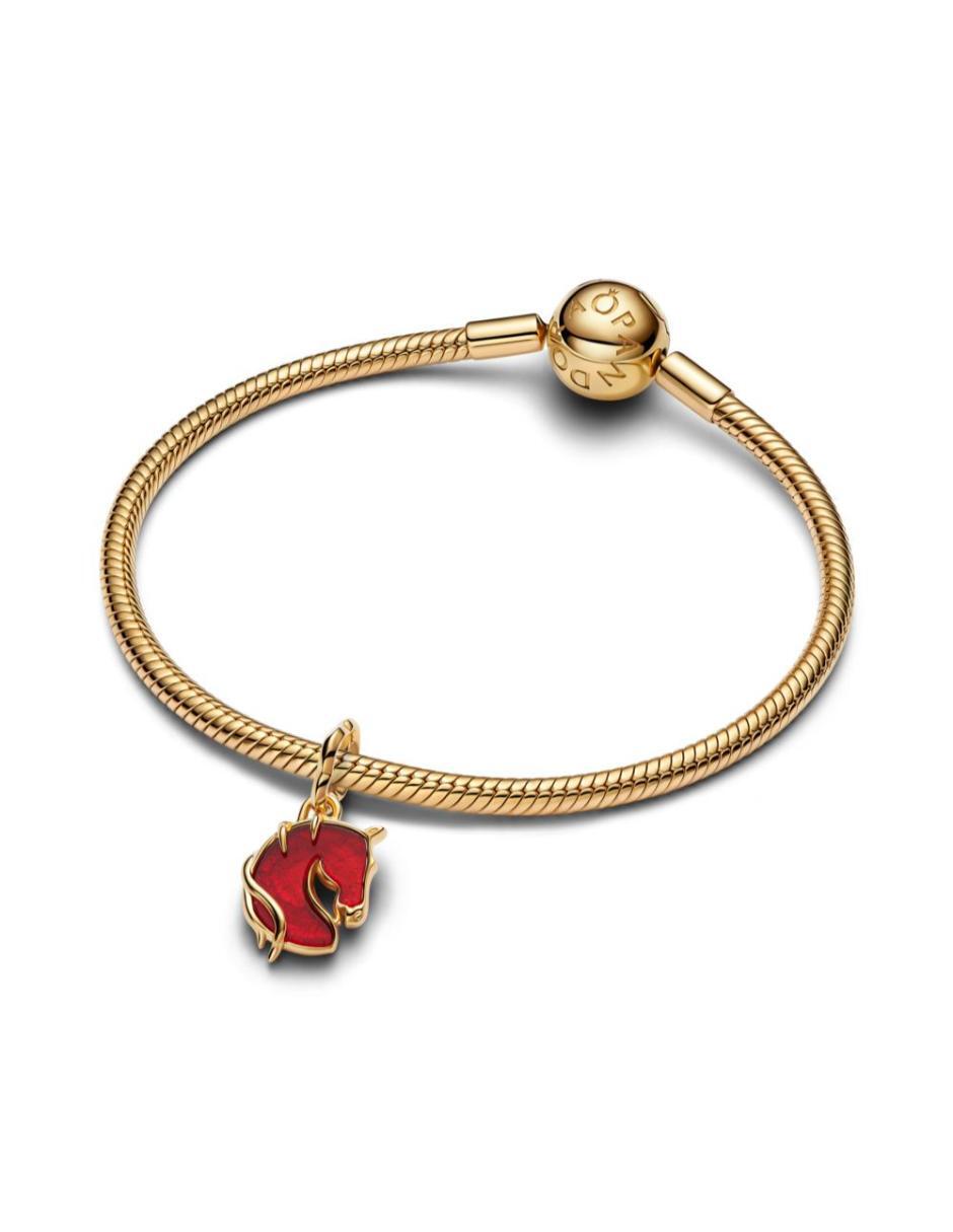 Charm de caballo Pandora Moments de plata P 925 murano