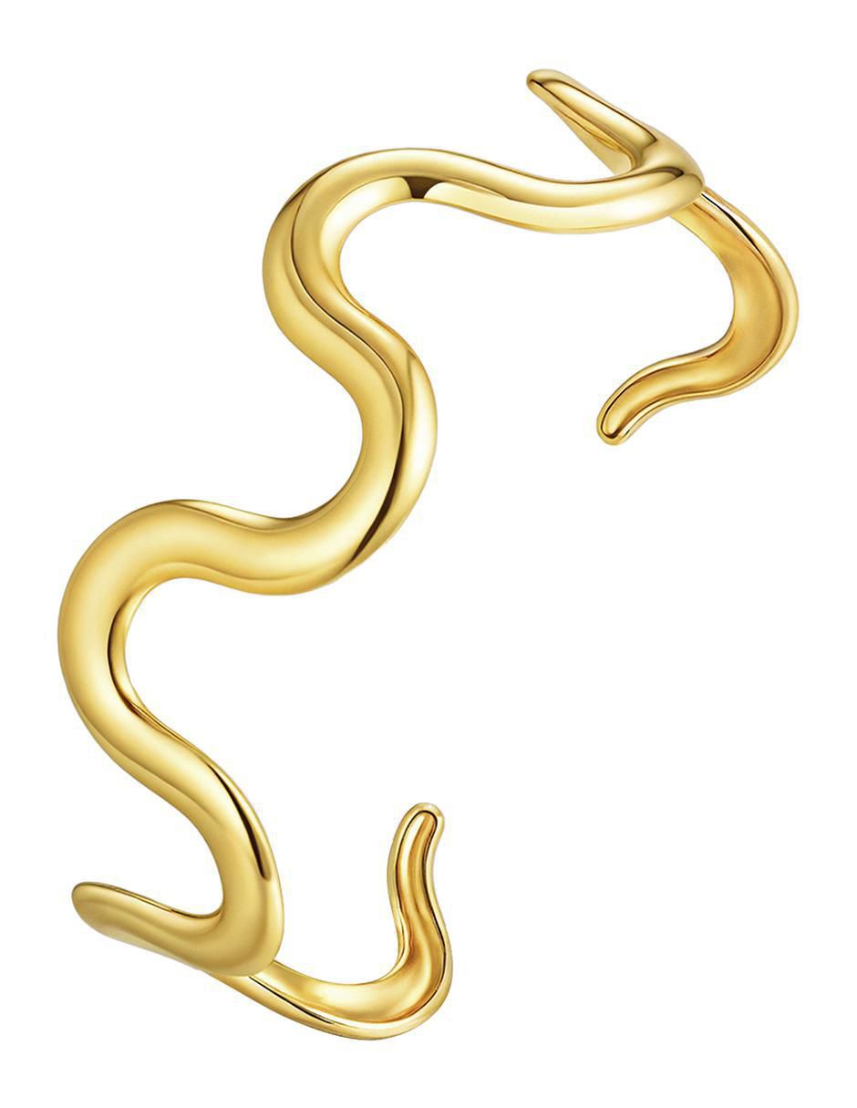 Brazalete de oro laminado con 8 K acabado brillante 2
