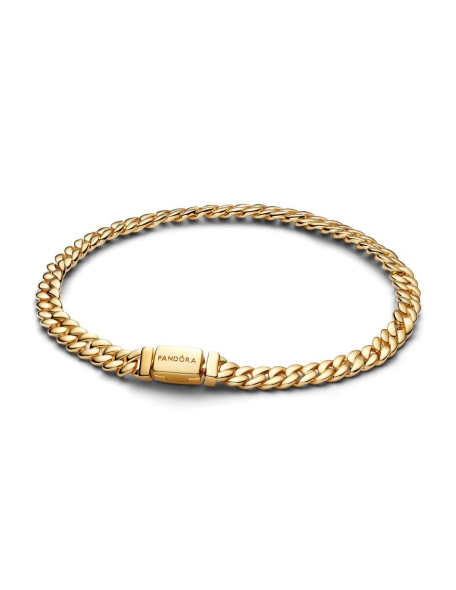 Brazalete de plata P 925 Timeless acabado baño de oro Brazalete de plata P 925 Timeless acabado baño de oro