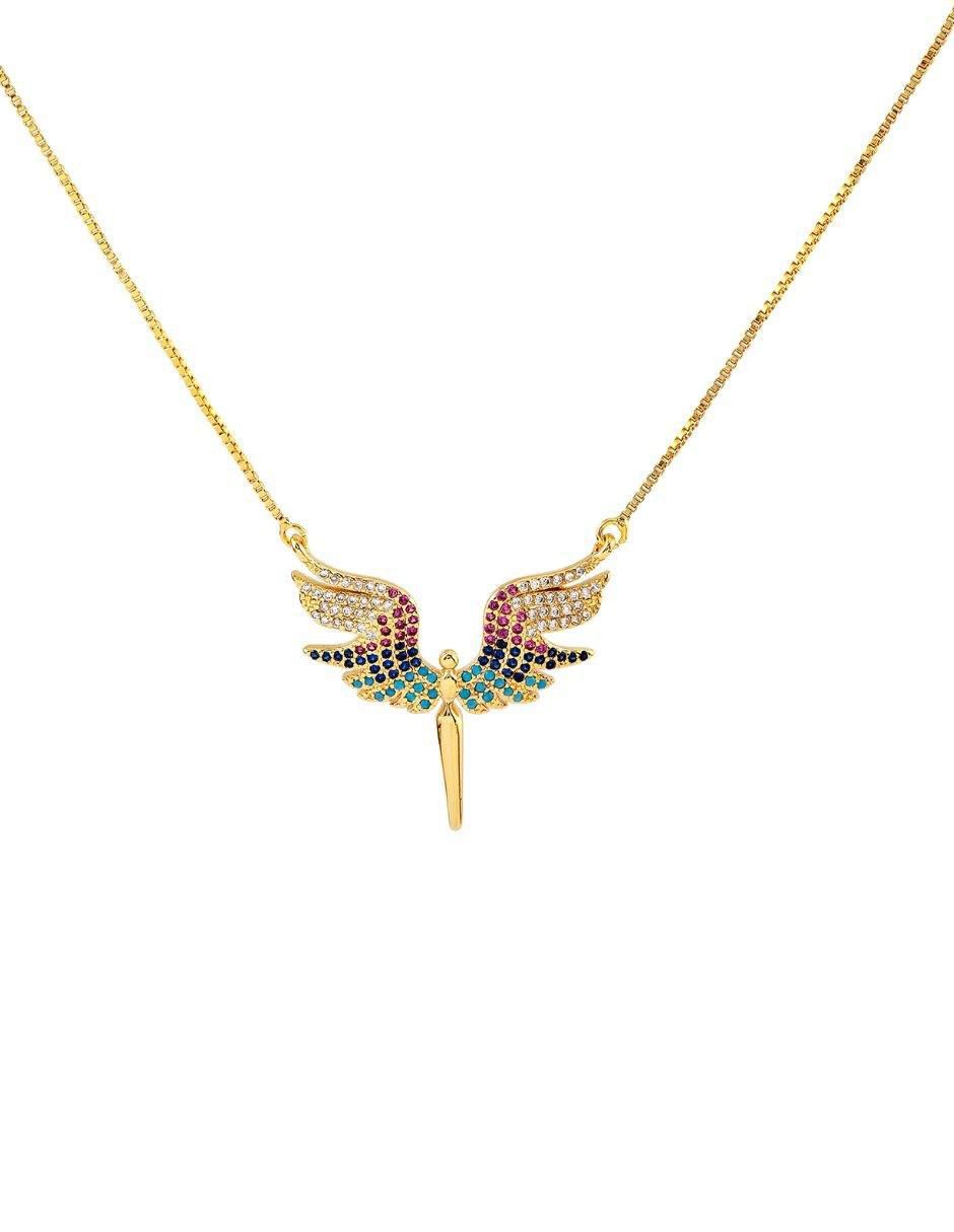 Collar con dije de ángel Alada