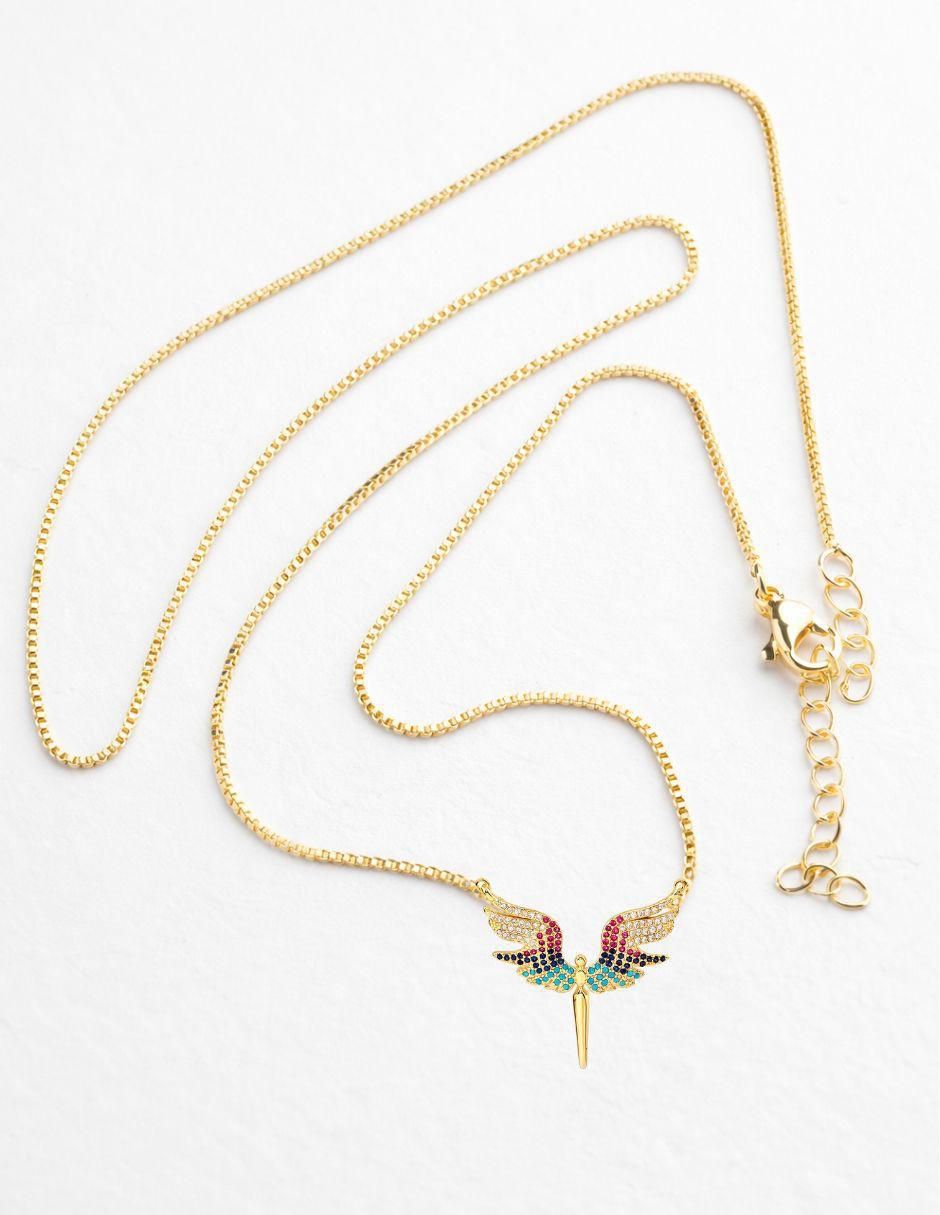 Collar con dije de ángel Alada 5