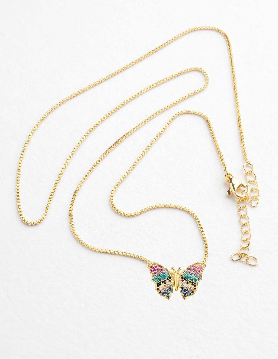 Collar con dije de mariposa Alaria 5