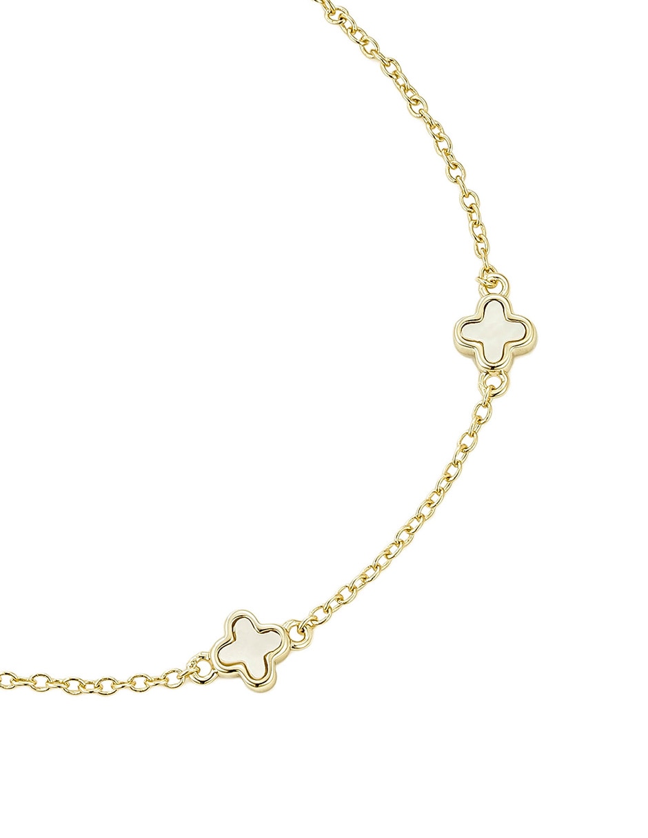 Pulsera 'de' aleación de metal 'con' sin gema 14 k Golden acabado baño de oro