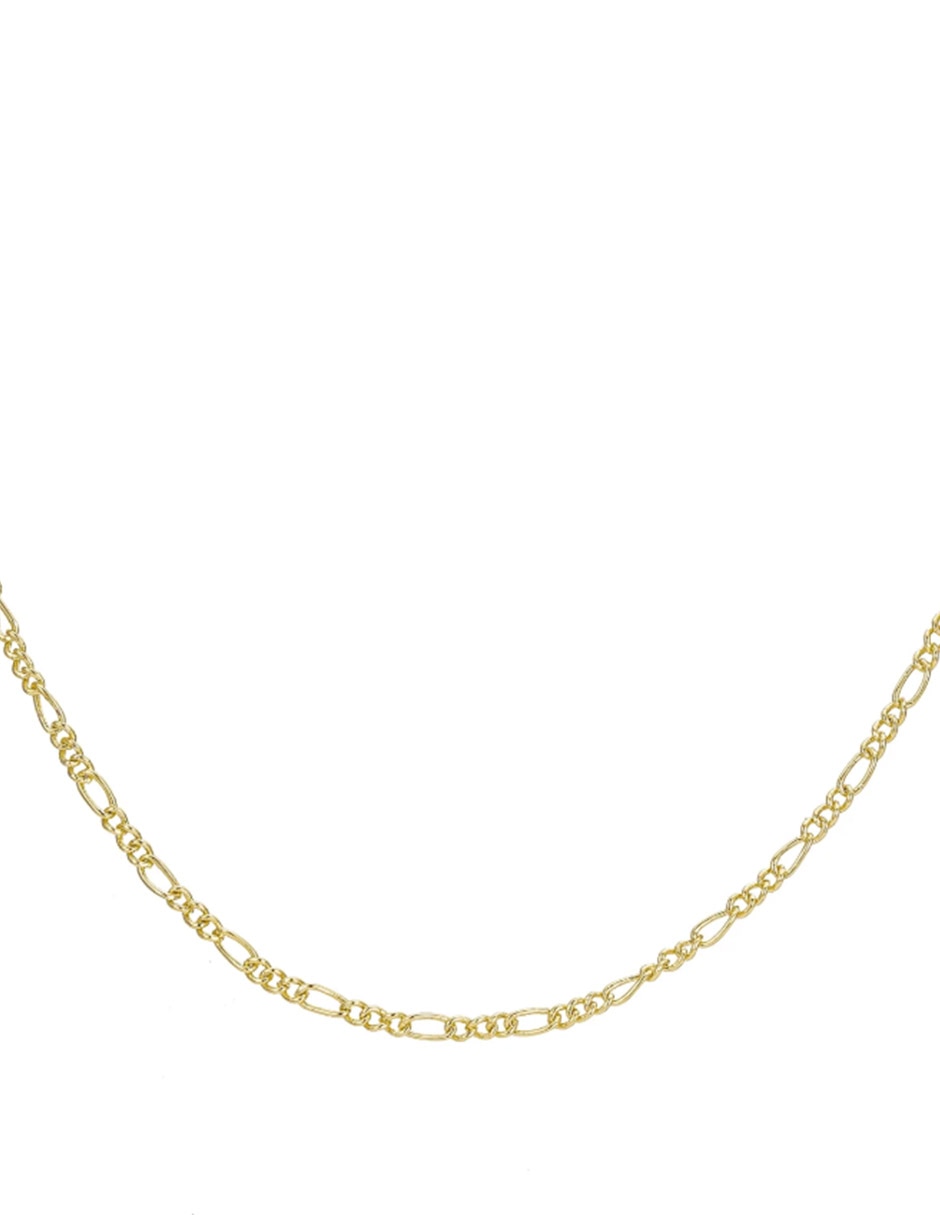 Collar De Irregular Golden De Aleación Metálica 14 K
