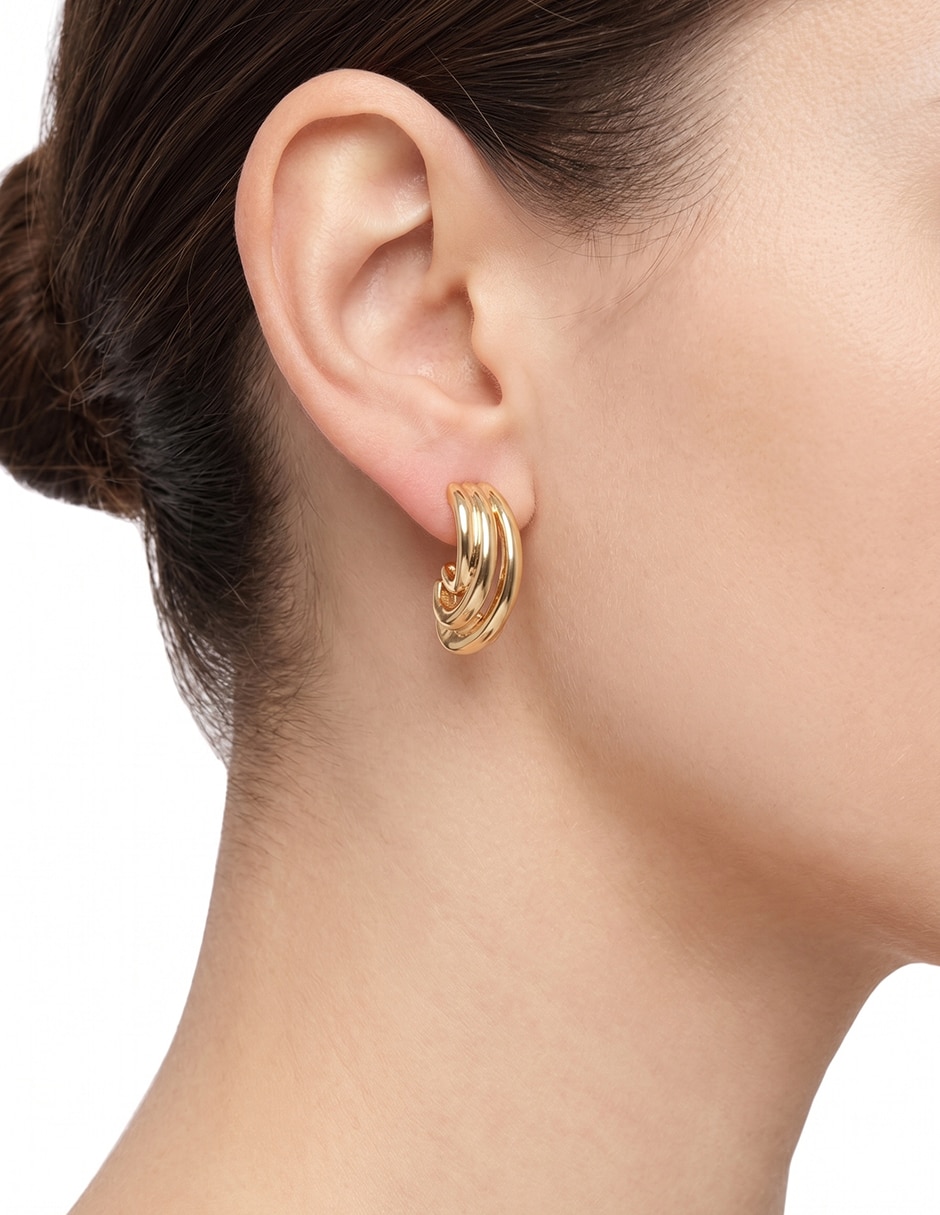 Aretes huggies 3