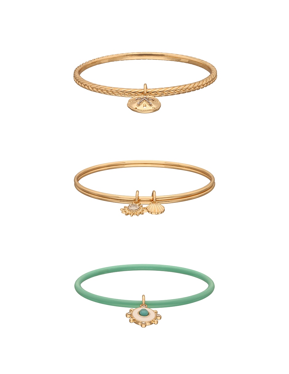 Pulsera con semipreciosas Pensacola BX Bracelets acabado mate