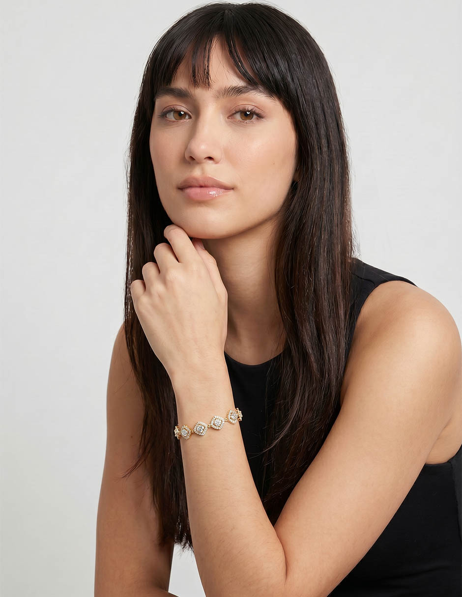 Pulsera Givenchy Con Acabado Brillante