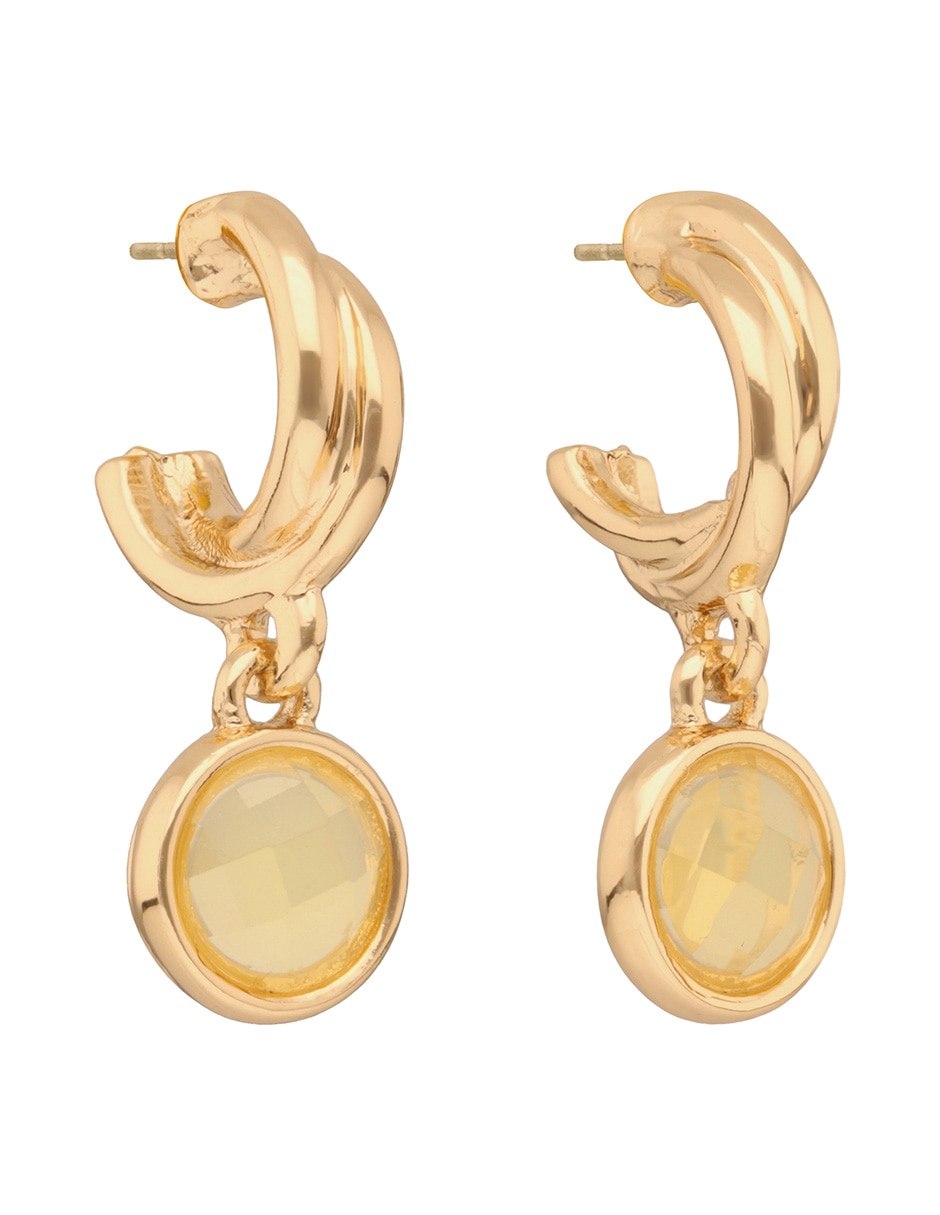 Aretes cortos de gota Vero Beach con acabado mate Aretes cortos de gota Vero Beach con acabado mate