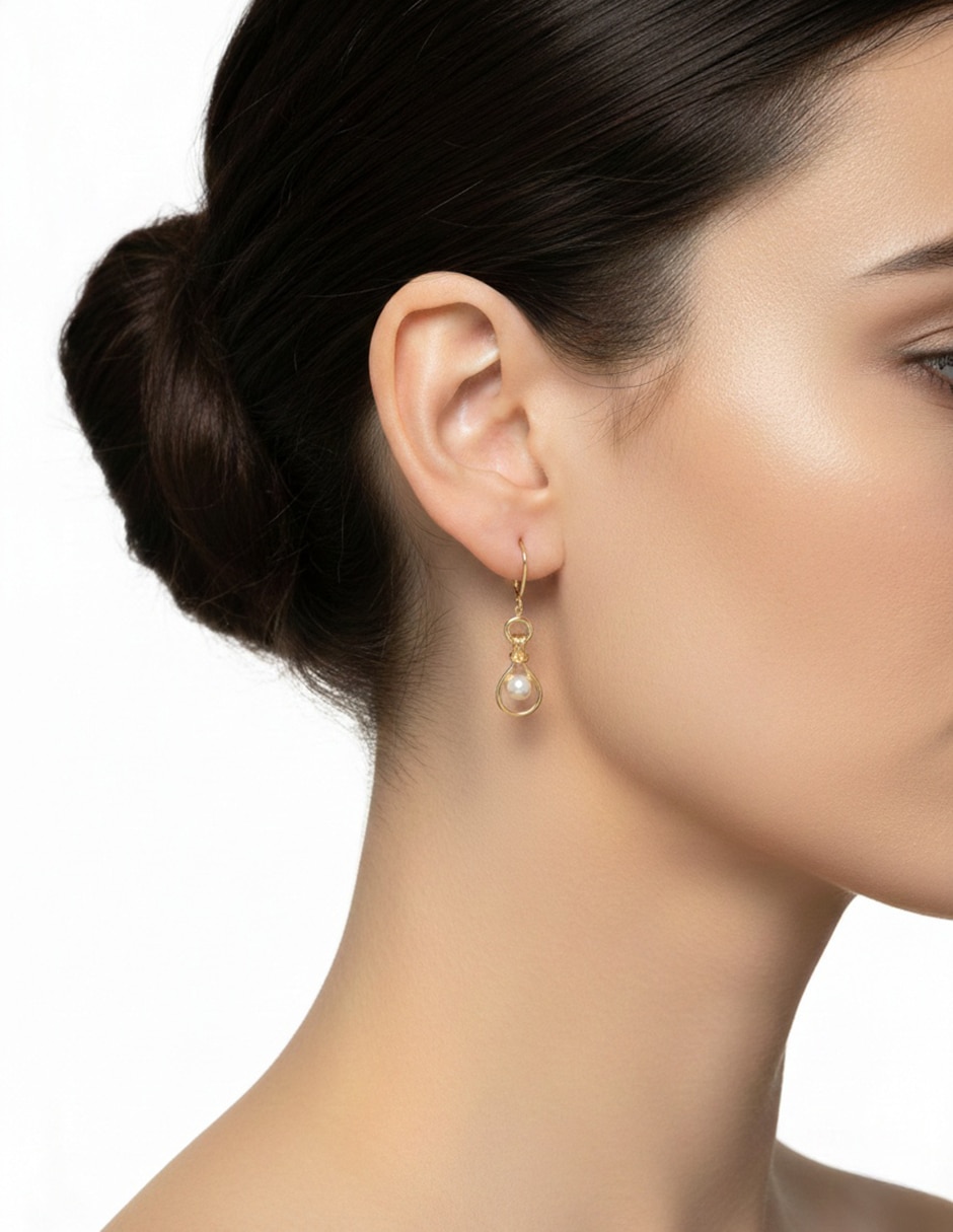 Aretes cortos de gota Fort Myers 2