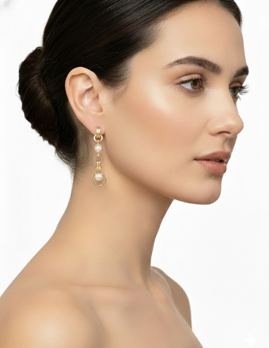Aretes largos Fort Myers 2