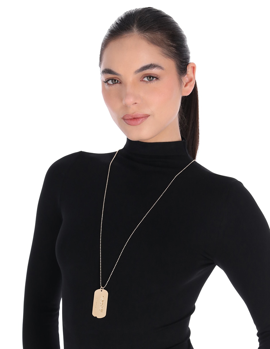 Collar de logo janson de latón 3