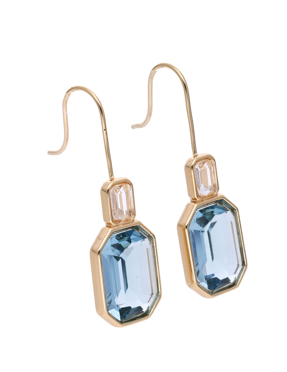 Aretes rectangulares con acabado brillante 2