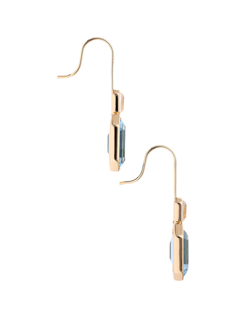 Aretes rectangulares con acabado brillante 3
