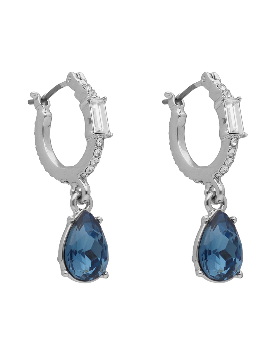 Arracadas de gota Dancing In Denim con acabado brillante