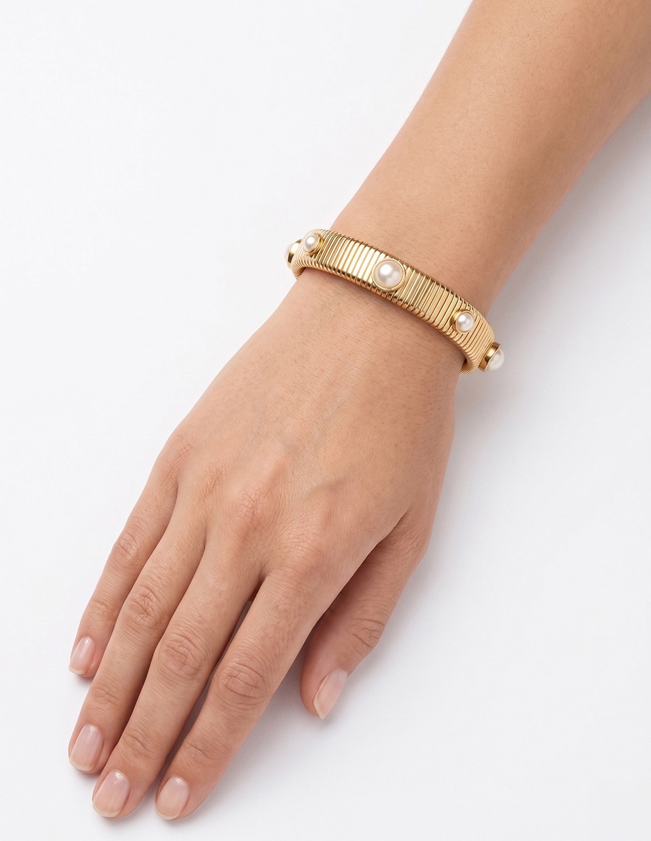 Pulsera Fort Myers con acabado pavé 3