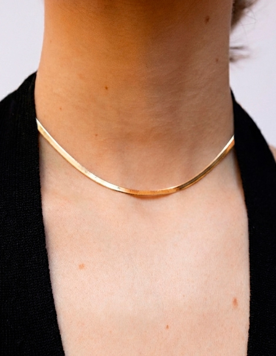 Collar Golden baño de oro 14 K 4