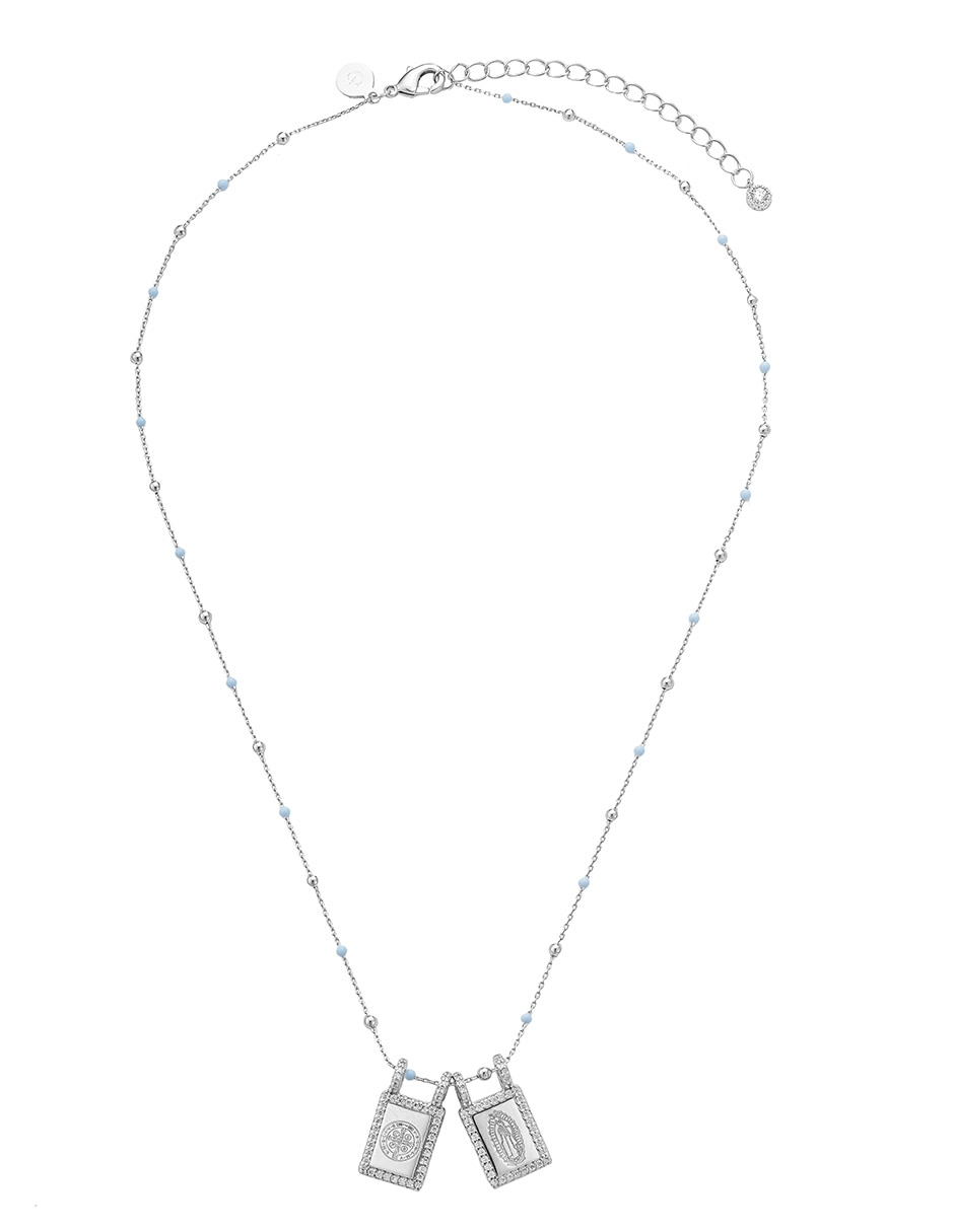 Collar rectangular Religiosos de 14 k 1