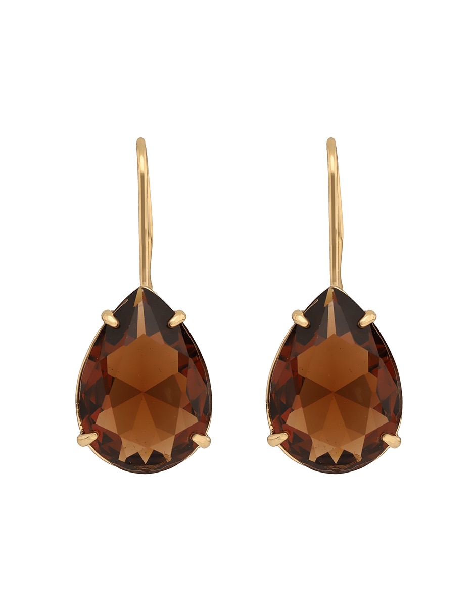Aretes cortos de gota Mayport con acabado brillante Aretes cortos de gota Mayport con acabado brillante