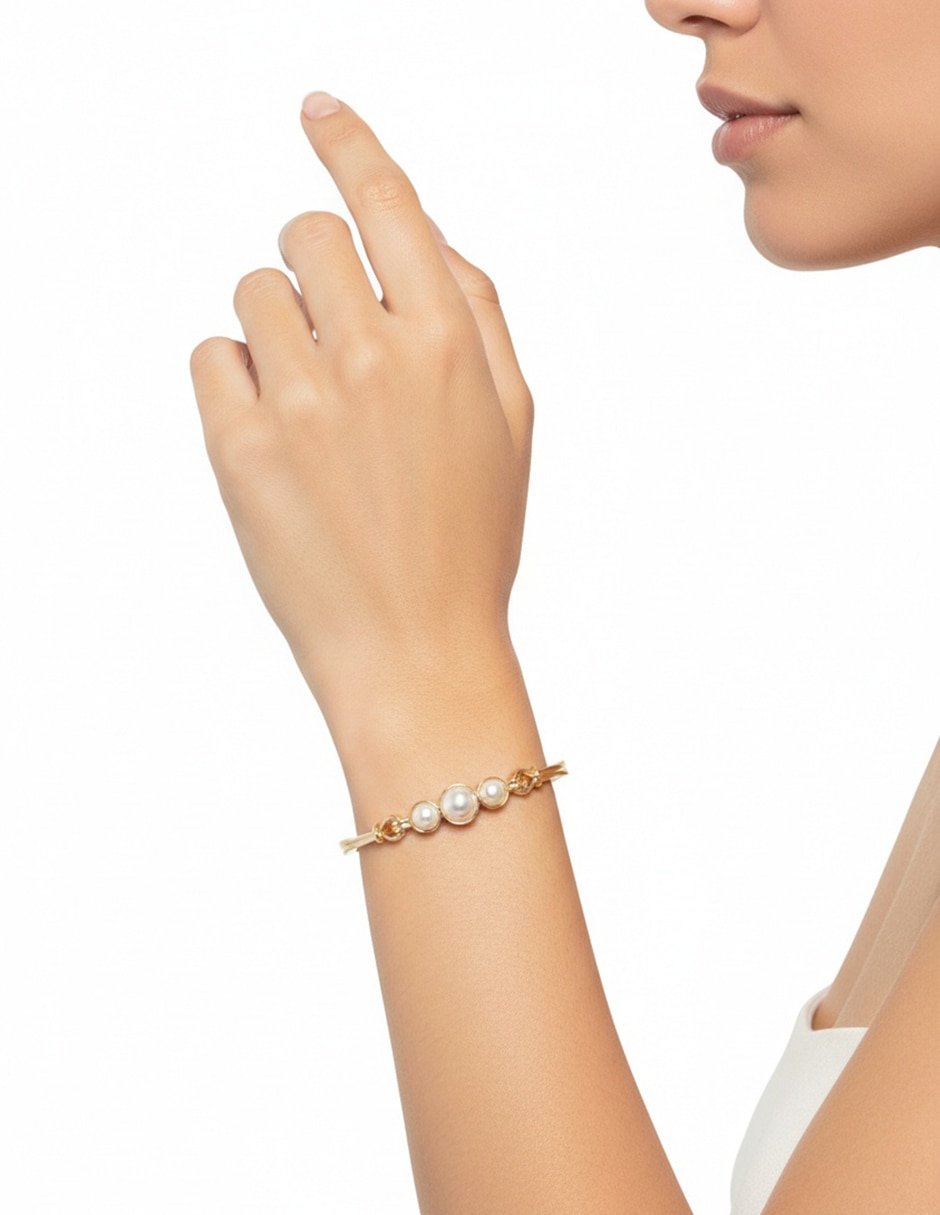 Pulsera Fort Myers con acabado pavé 3