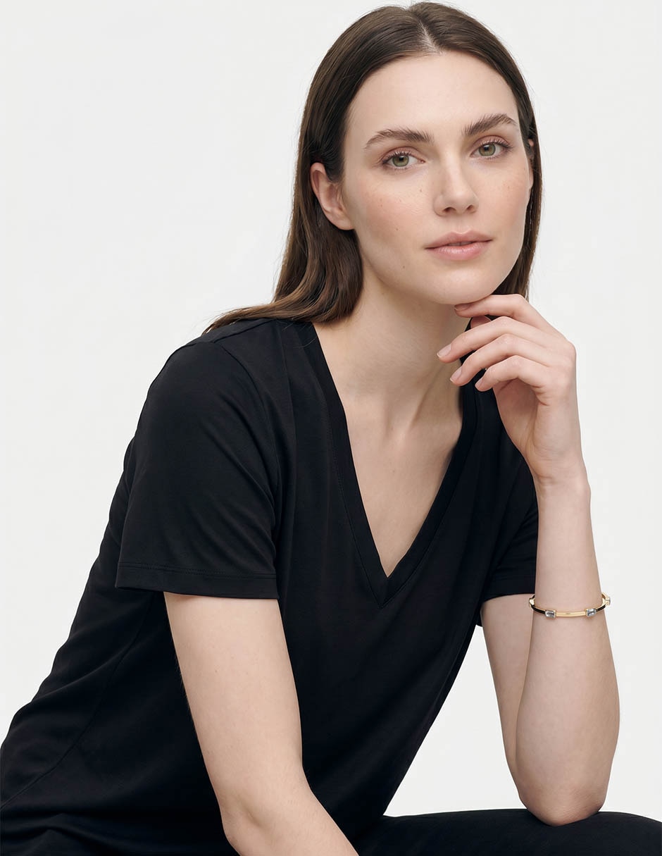 Pulsera Lauren Ralph Lauren De Latón Con Acabado Brillante