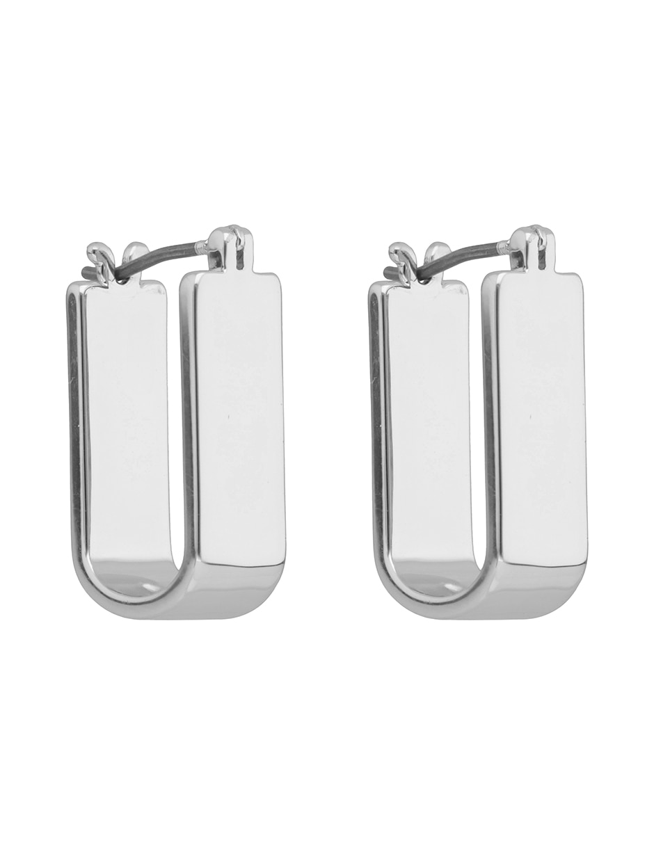 Aretes largos janson con acabado pulido