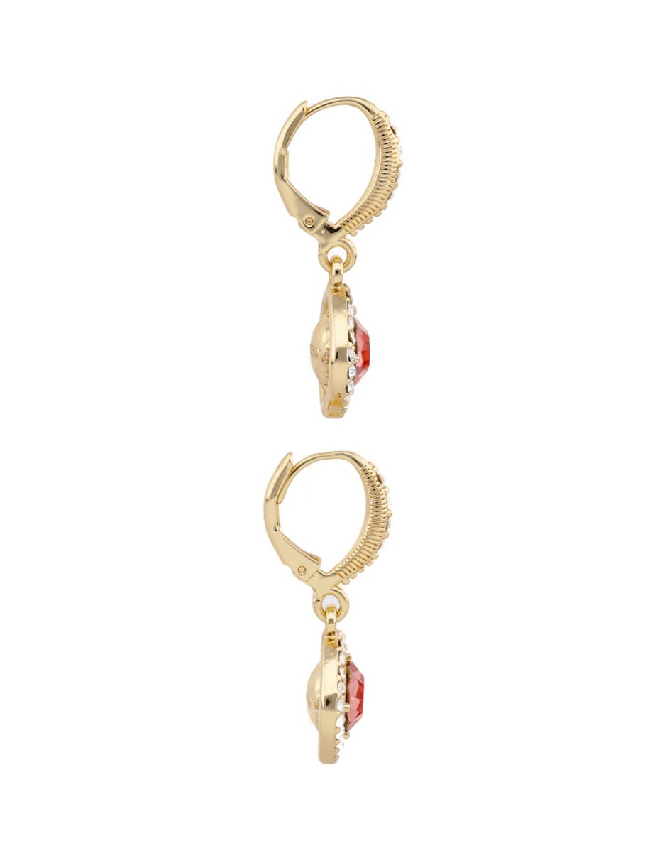 Aretes largos con acabado pavé 3