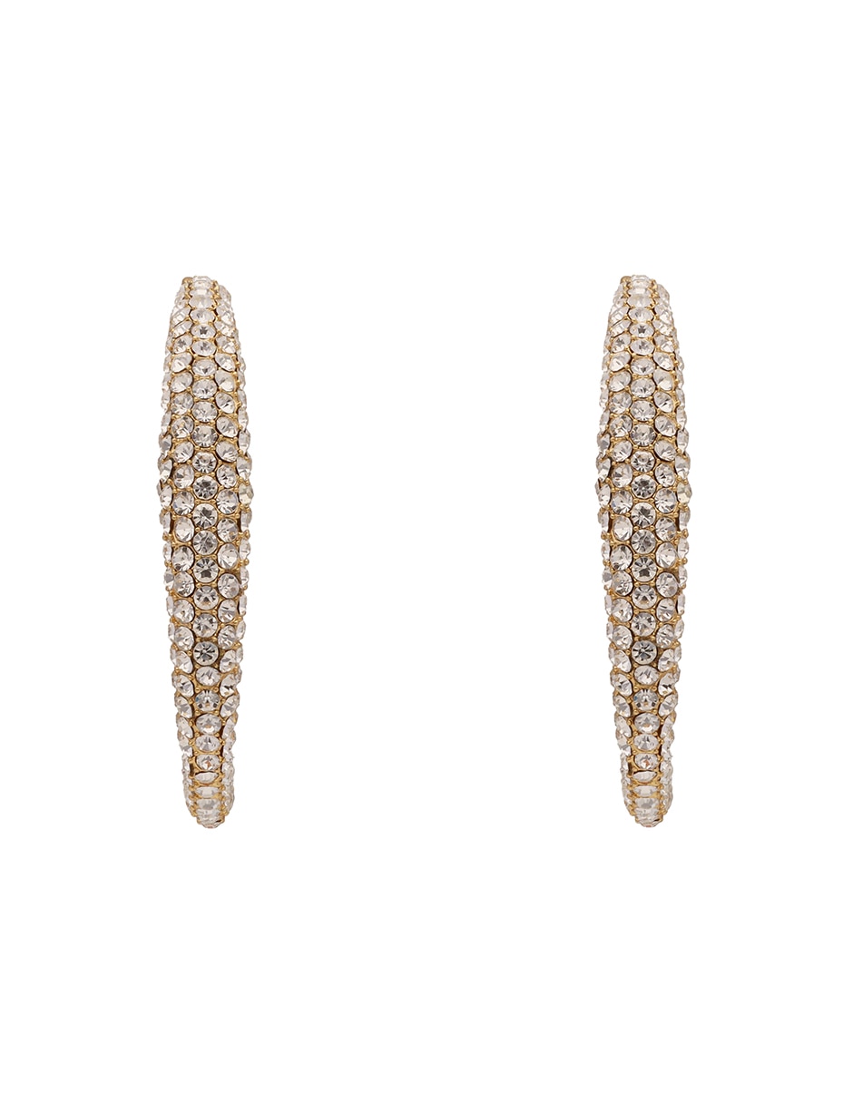 Arracadas She's All Glam con acabado pavé