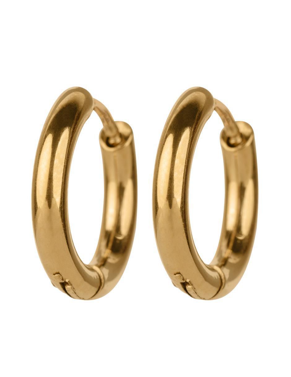 Set de aretes Caty con acabado baño de oro 14 K 4