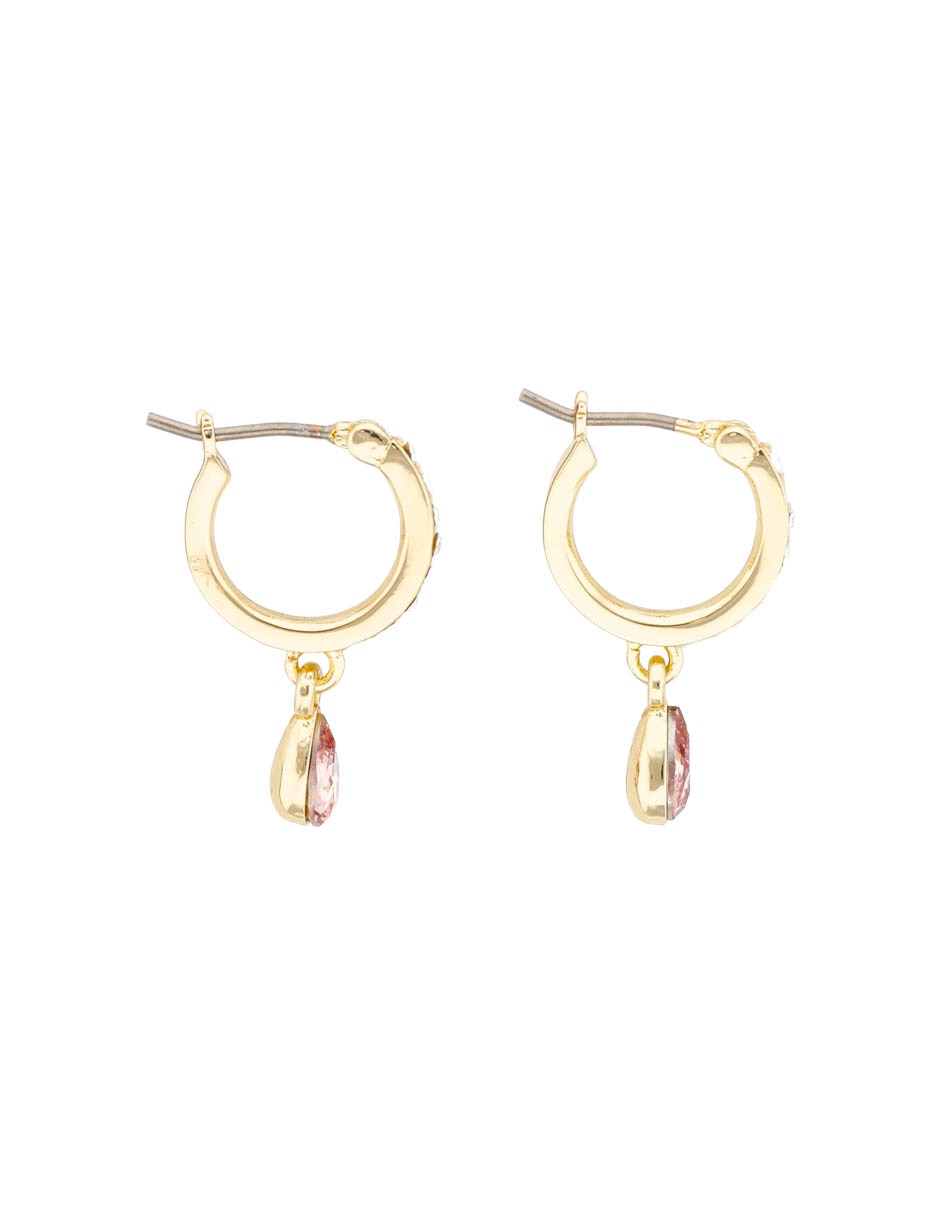 Aretes Huggies Con Acabado Brillante 2