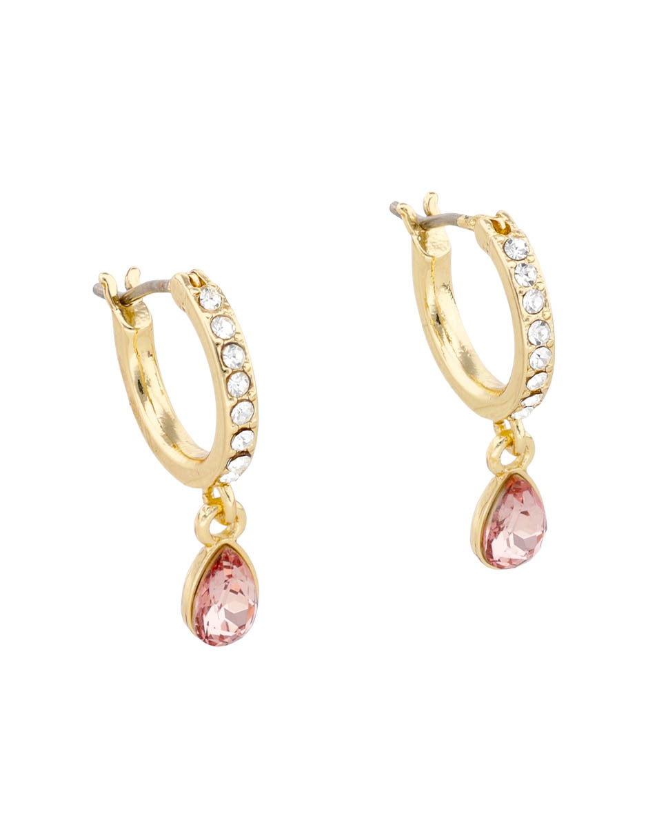 Aretes ovalados con acabado brillante 2