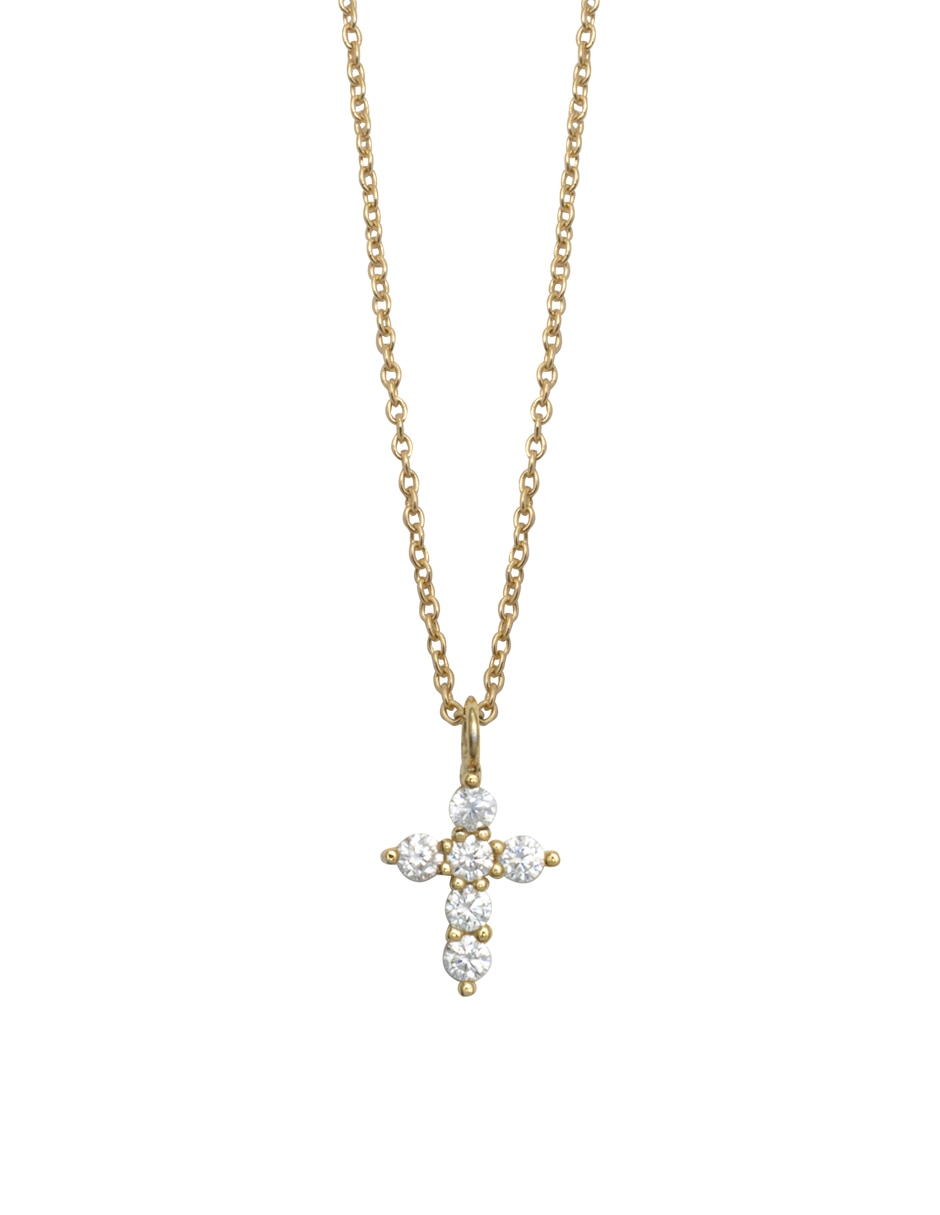 Collar de cruz plata p 925 1