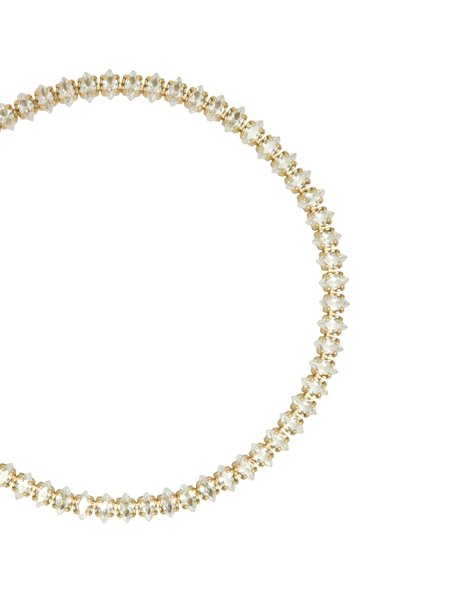 Pulsera Westies con zirconia cúbica Navettes acabado pavé 2