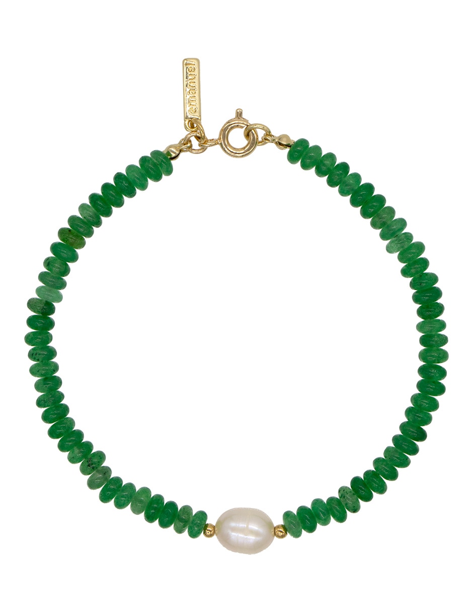 Pulsera con aventurina 1