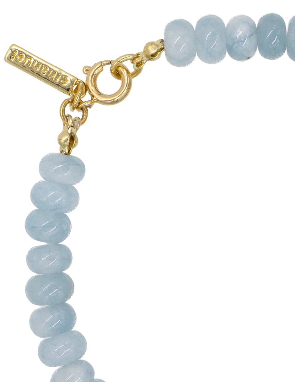 Pulsera con aguamarina 2