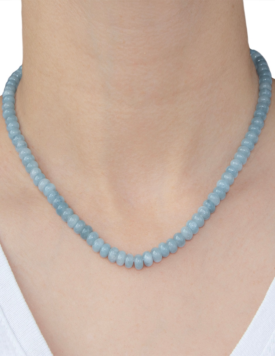 Collar EMANUEL U. aquamarine
