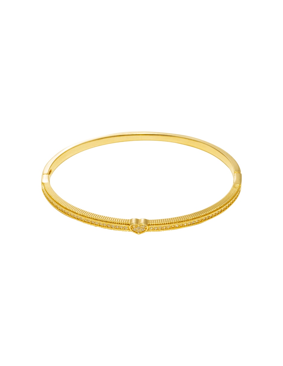 Aro Mossimo con cristal acabado pavé