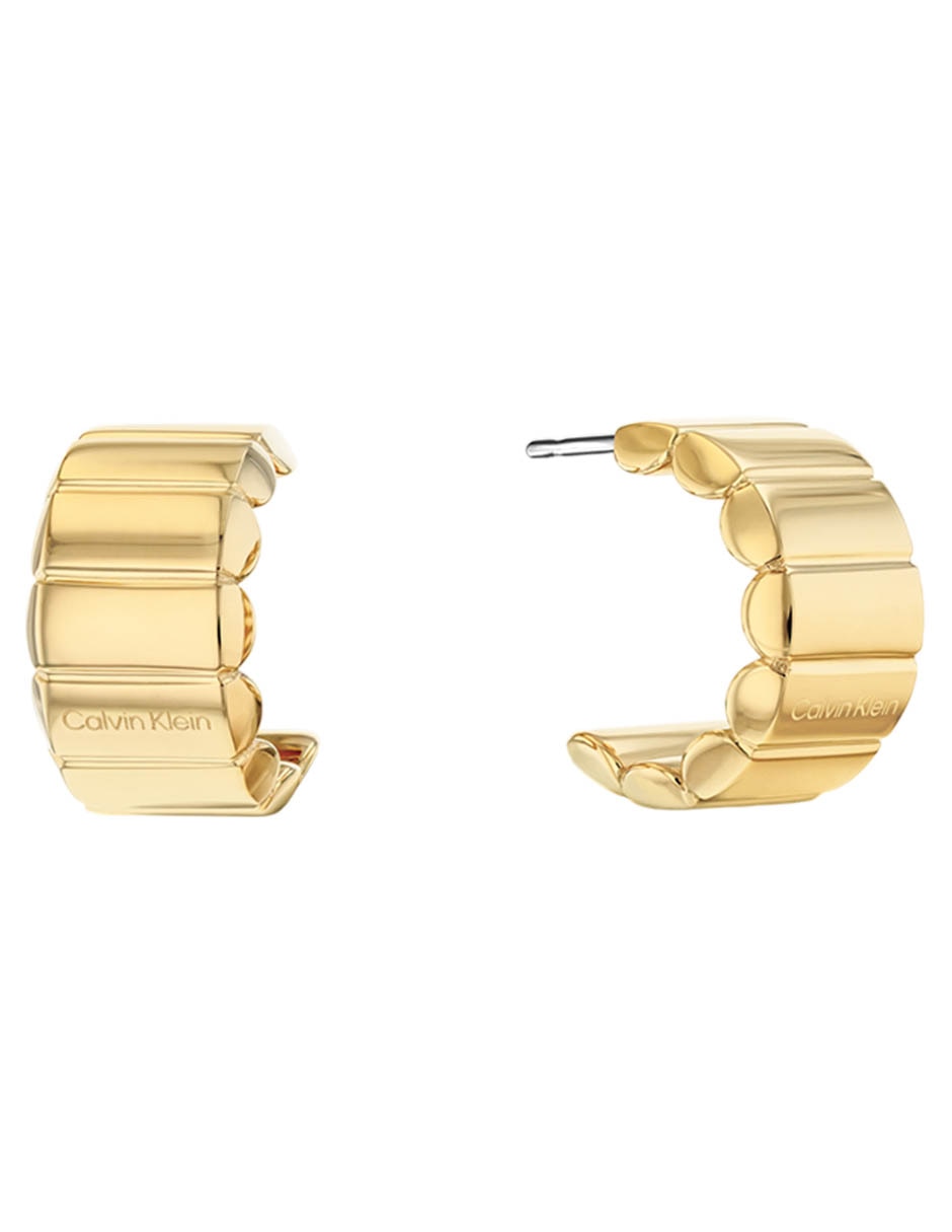 Aretes rectangulares Modern Repetition con acabado brillante