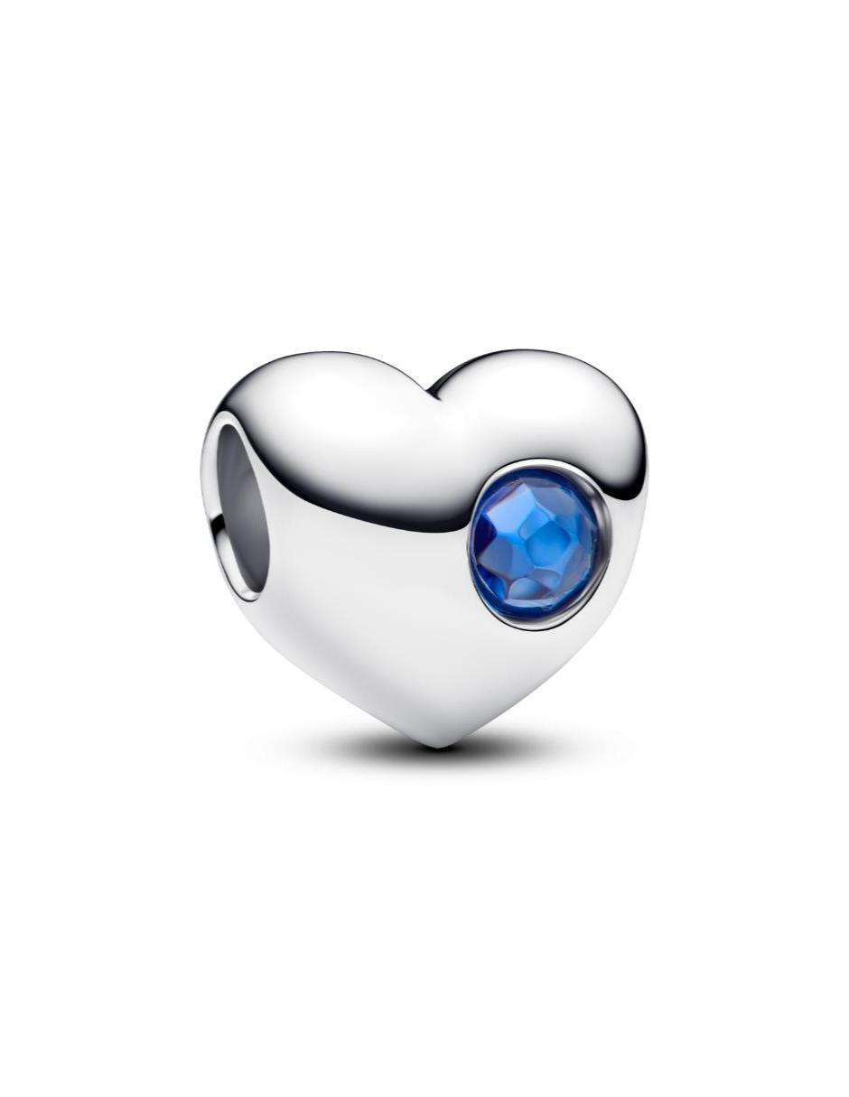 Charm de corazón Pandora Moments de plata P 925