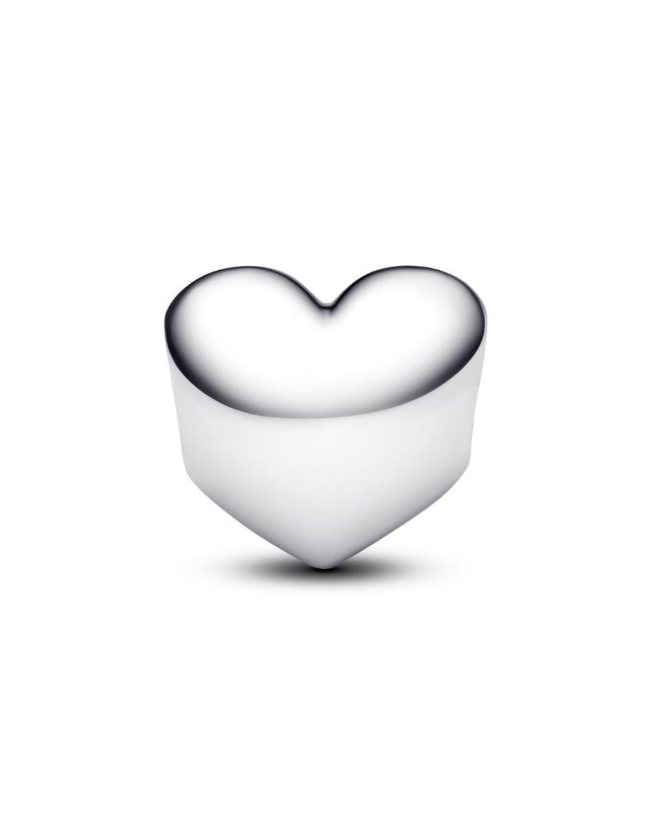 Charm de corazón Pandora Moments de plata P 925