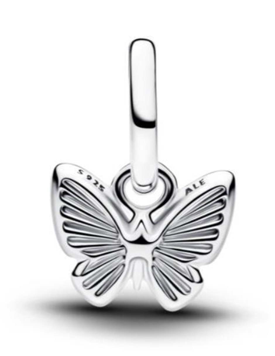 Charm de mariposa Pandora ME de plata P 925 ópalo