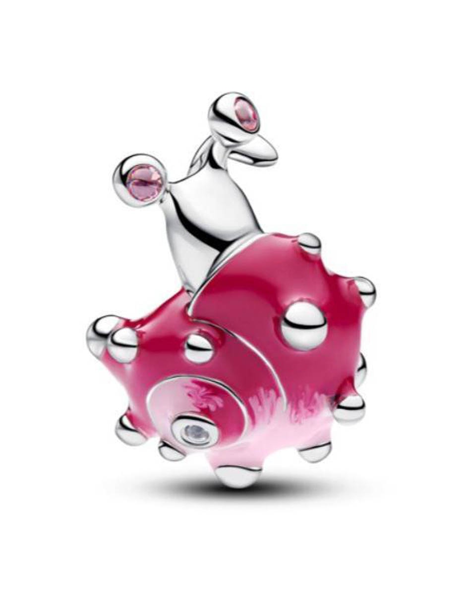 Charm de caracol Pandora Moments de plata P 925 zirconia cúbica