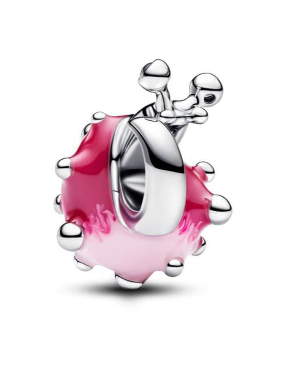 Charm de caracol Moments de plata P 925 zirconia cúbica