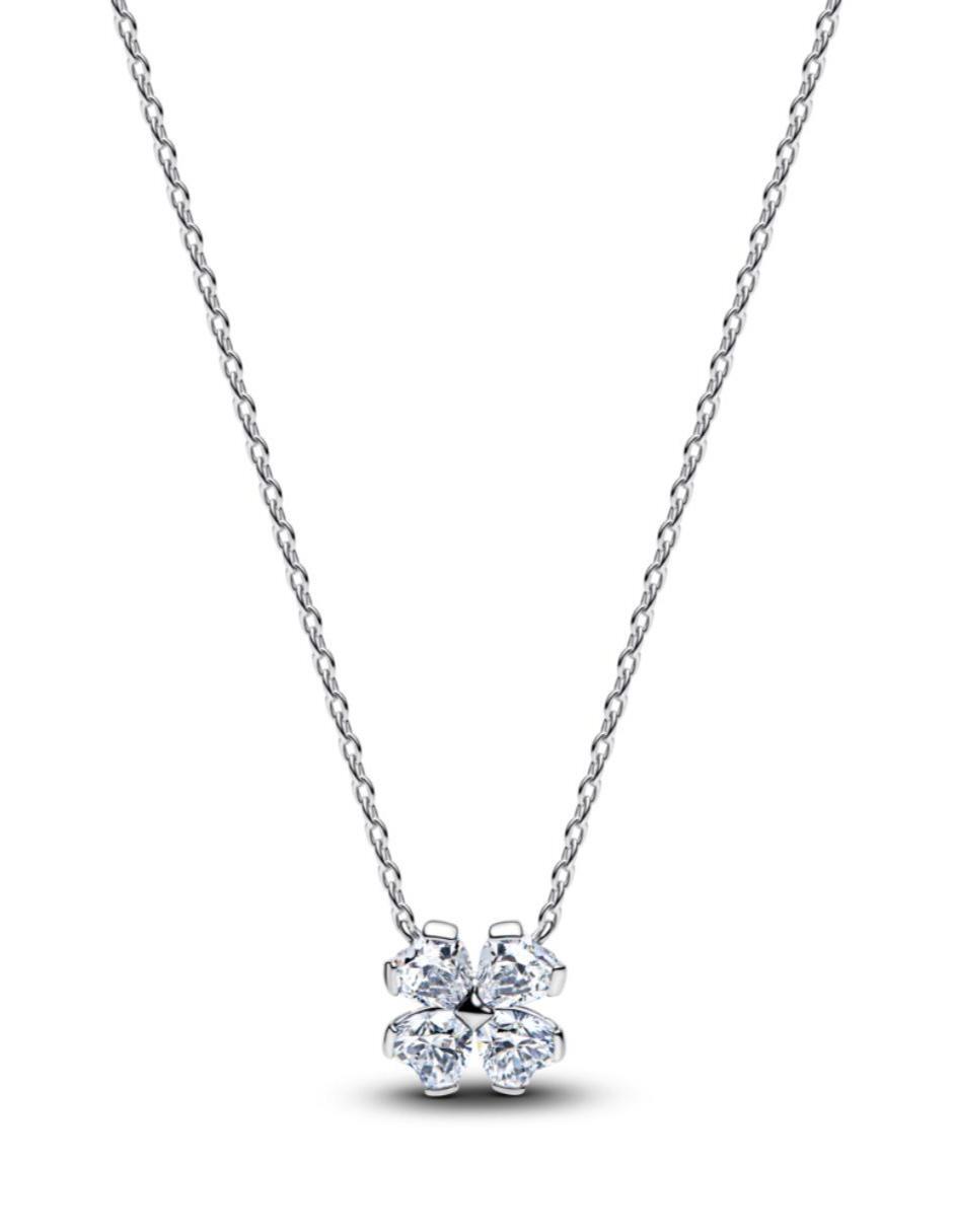 Collar trébol Timeless de plata P 925 Collar trébol Timeless de plata P 925